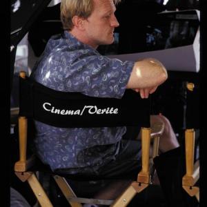 Director and Academy Award Winner Scott E Anderson on set of the film CinemaVerit