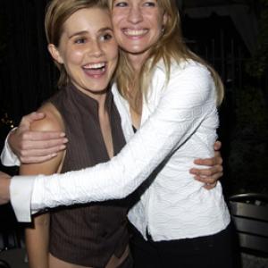 Robin Wright and Alison Lohman at event of White Oleander 2002