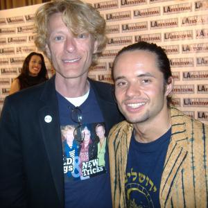 Leon Acord with Max De Bowen at the 2012 LA Web Fest