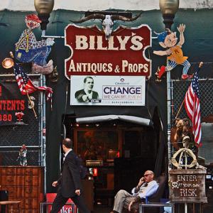 Billys Antiques and Props Location of Dirty Old Town and Don Peyote