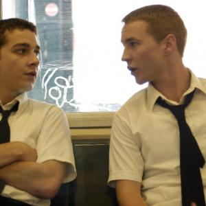 Still of Shia LaBeouf and Martin Compston in A Guide to Recognizing Your Saints 2006