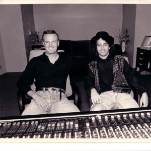 Michael Jay producing Oscar-winning songwriter Peter Allen's final album.