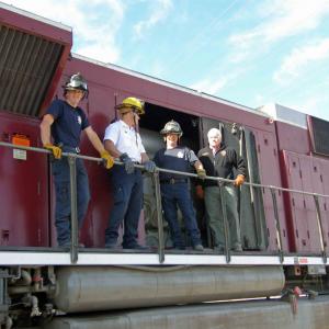 2011 Hobbs NM Fire Department and Hazmat Unit training TexasNew Mexico Railroad