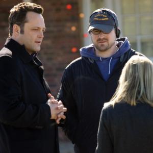 Still of Vince Vaughn, Reese Witherspoon and Seth Gordon in Four Christmases (2008)