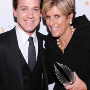 TR Knight and Suze Orman