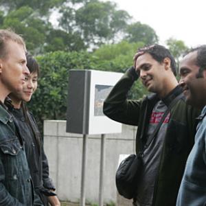 Still of Phil Keoghan Danny Jimenez and Oswald Mendez in The Amazing Race Good Doing Business with You 2007