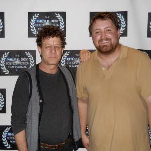 Dan Shor & Eric Norcross at the Philip K. Dick Sci-Fi Film Festival screening of LIPSTICK LIES Dec 9, 2012.