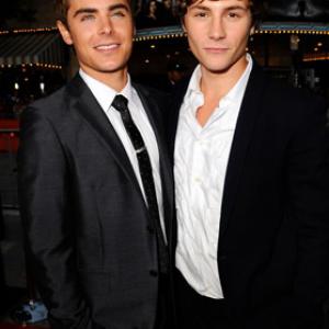 Augustus Prew and Zac Efron at event of Charlie St Cloud 2010