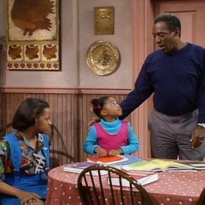 Still of Bill Cosby, Tempestt Bledsoe and Keshia Knight Pulliam in The Cosby Show (1984)