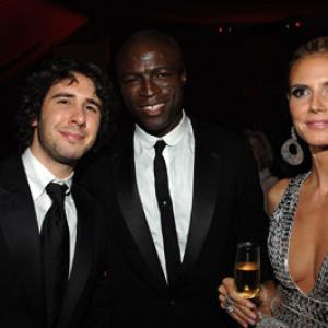 Heidi Klum, Seal and Josh Groban at event of The 80th Annual Academy Awards (2008)
