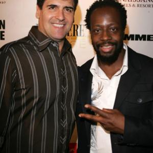 Wyclef Jean and Mark Cuban