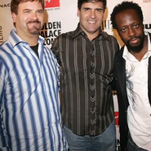 Wyclef Jean, Todd Wagner and Mark Cuban