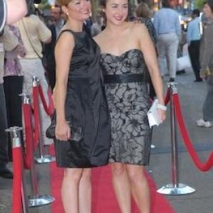 Erin with Jolie Collins at the 2006 VIFF Bright Lights gala.