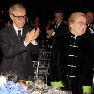 Woody Allen and Mathilde Krim