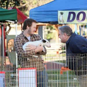 Still of Jim OHeir and Chris Pratt in Parks and Recreation 2009