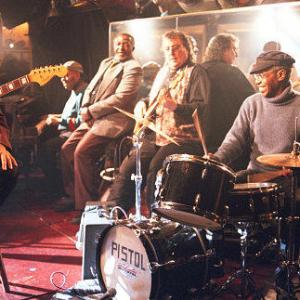 Funk Brothers Joe Messina Johnny Griffith Joe Hunter Bob Babbitt and Richard Pistol Allen perform at Bakers Keyboard Lounge