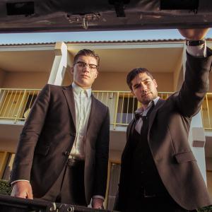Still of Zane Holtz and D.J. Cotrona in From Dusk Till Dawn: The Series (2014)