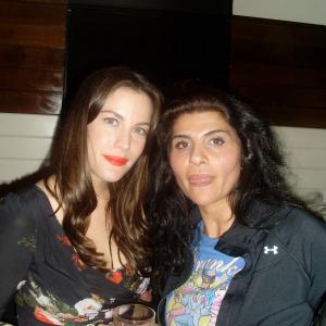 Naz Homa with Liv Tylor