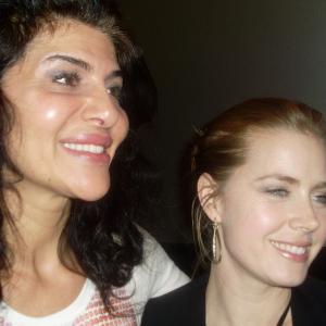 Naz Homa with Actress Amy Adams