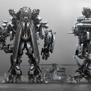 Transformers concept art by Scott Lukowski