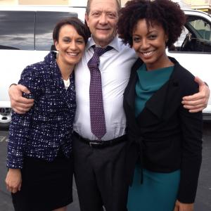 On the set of Scandal