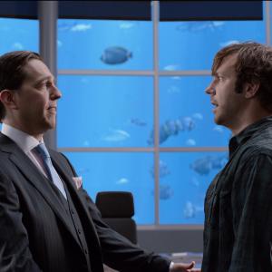 Still of Jason Sudeikis and Ed Helms in Labas mes Mileriai 2013