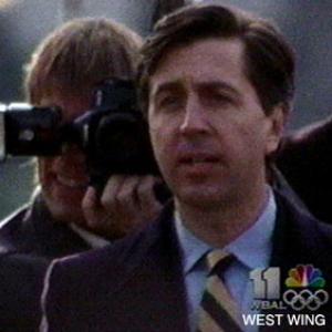 as Simon in The West Wing on NBC