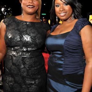 Queen Latifah and Jennifer Hudson at event of The Secret Life of Bees 2008