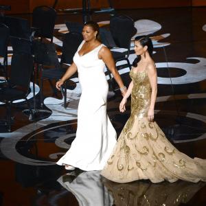 Queen Latifah and Catherine Zeta-Jones at event of The Oscars (2013)