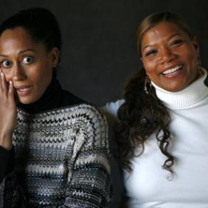 Queen Latifah and Tracee Ellis Ross at event of Life Support 2007