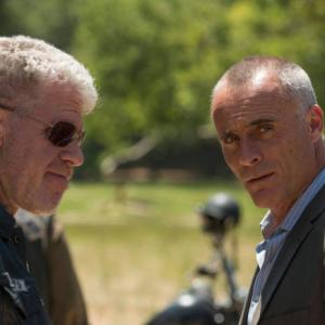 Still of Ron Perlman and Timothy V Murphy in Sons of Anarchy 2008