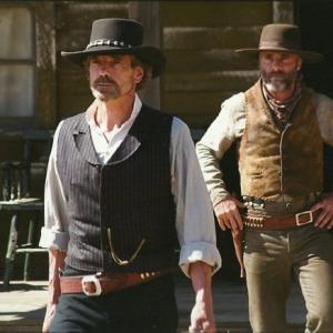 Timothy V Murphy and Jeremy Irons in Appaloosa