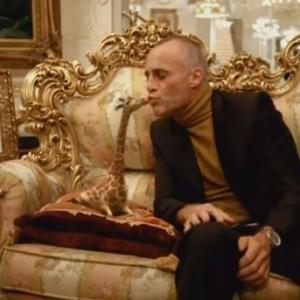 Timothy V Murphy in the infamous Direct TV Giraffe commercial