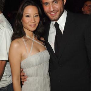 Lucy Liu and dgar Ramrez at event of Domino 2005