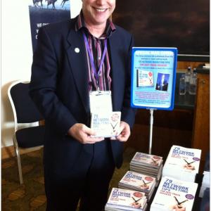 Neil Hillman at the Cheltenham Race Course launch of the audio book '79 Network Marketing Tips', adapted and Produced by Neil and recorded at The Audio Suite. The 4-CD set is taken from the Amazon best-selling book by industry-guru, Wes Linden. 13-09-14