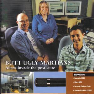 Studio Sound magazine front cover - August 2001.