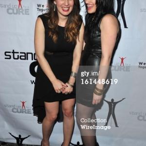 HOLLYWOOD CA  FEBRUARY 10 Emily Altoon Sarah Greyson attend the Stand Up For A Cure 2013 Concert Series and Republic Records Grammy Party at The Emerson Theatre on February 10 2013 in Hollywood California Photo by Angela WeissWireImage
