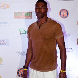Josef Cannon  the PACs 2013 Pro Athletes awards where he was honored with the Celebrity Superstar  Visionary in Filmmaking Award
