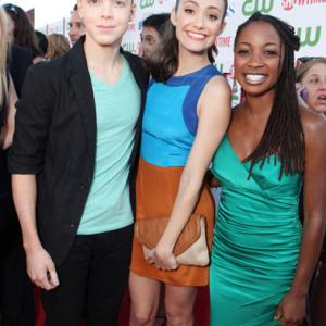 Cameron Monaghan, Emmy Rossum, and Shanola Hampton at Showtime's 2011 Summer TCA Party at The Pagoda on August 3, 2011 in Beverly Hills, California