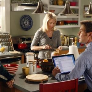 Still of Monica Potter, Sarah Ramos and Adam Braverman in Parenthood: The Deep End of the Pool (2010)