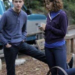 Still of Sarah Ramos and Miles Heizer in Parenthood 2010