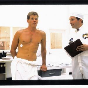 On the set of Apollo 13 with Kevin Bacon