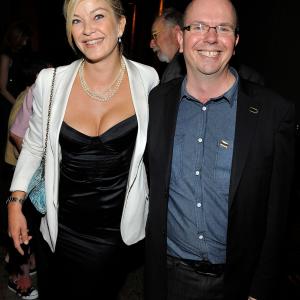 Actressfilmmaker Dina Rosenmeier and IMDb president and CEO Col Needham