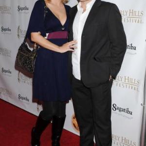 Actors Peter Arpesella and Annie Wood at the Annual Beverly Hills Film Festival Opening Night