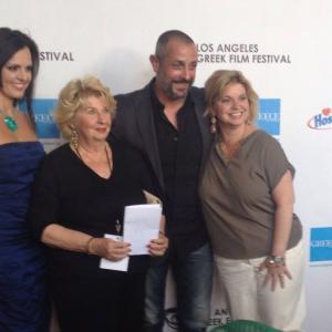 Los Angeles Greek Film Festival. Manuela Mezzadri, Alexandra Alia Yacovlef, Theo Pagones, Alexia Melocchi