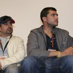 Dimitar Mitovski & Kamen Kalev at Cannes Film Festival 2005