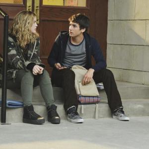 Still of Ashton Moio and Maddie Hasson in Twisted 2013