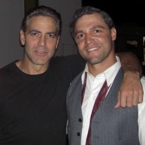 George Clooney & Anthony Molinari (Stunt Double)