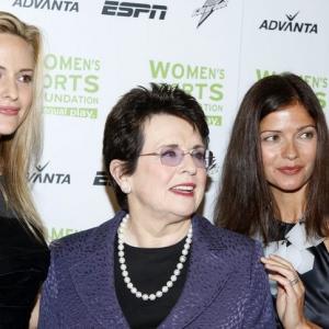 Aimee Mullins Billie Jean King  Jill Hennessy at the Womens Sports Foundation Annual Salute to Women in Sports