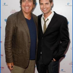 Drew Seeley and Kenny Ortega at the premiere of 